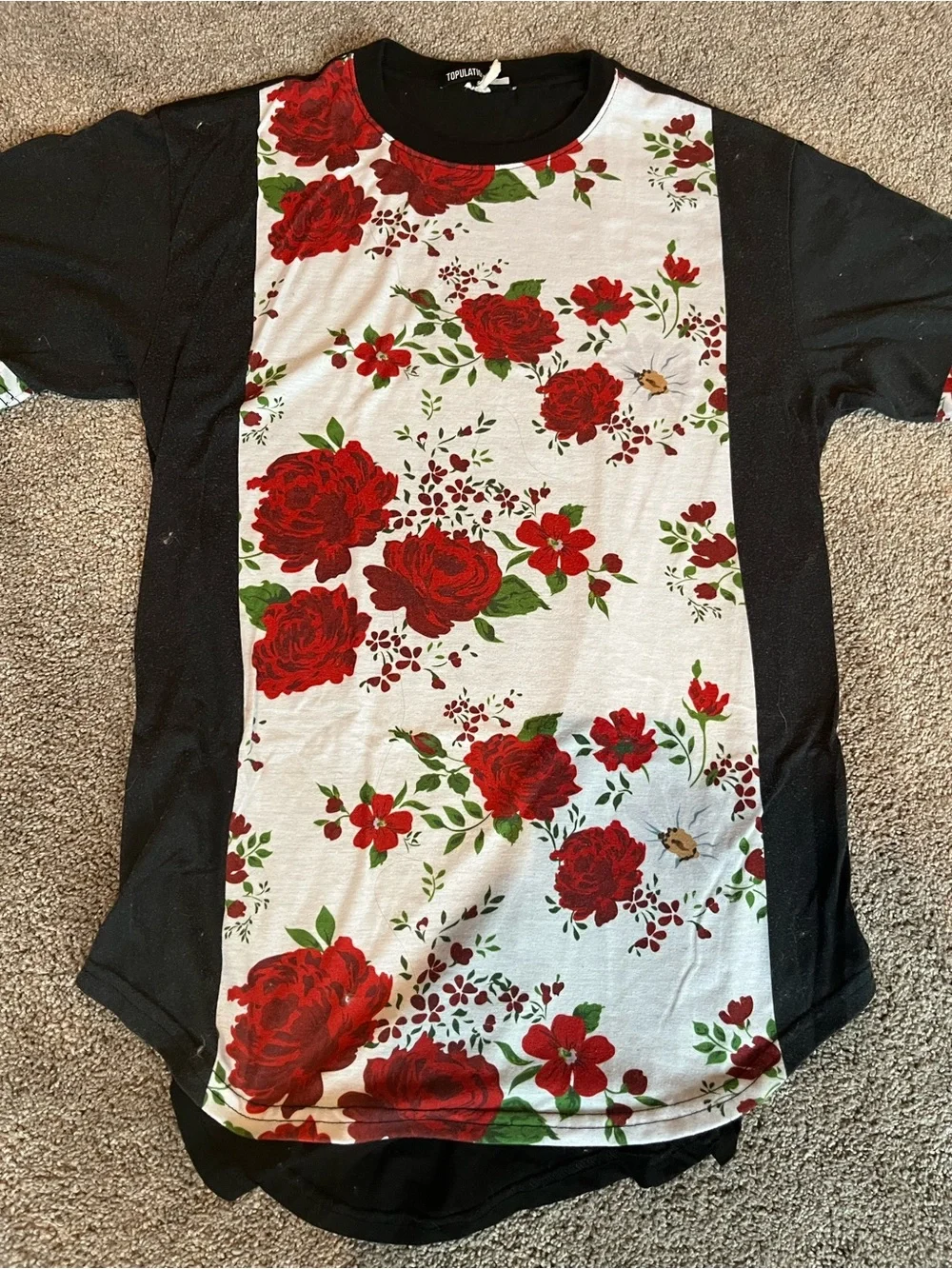 Authentic Topulation “Run for the Roses” Derby Tee, Large - Picture 3 of 4